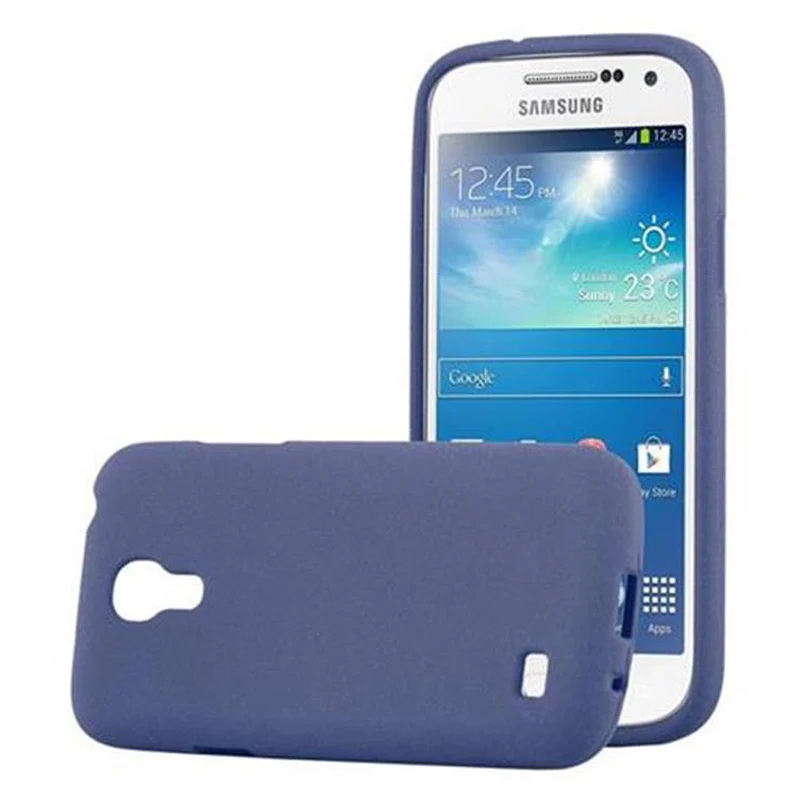 Cadorabo Hülle kompatibel mit Samsung Galaxy S4 MINI Schutzhülle aus flexiblem TPU Silikon