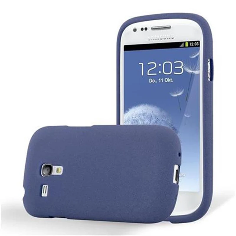 Cadorabo Hülle kompatibel mit Samsung Galaxy S3 MINI Schutzhülle aus flexiblem TPU Silikon