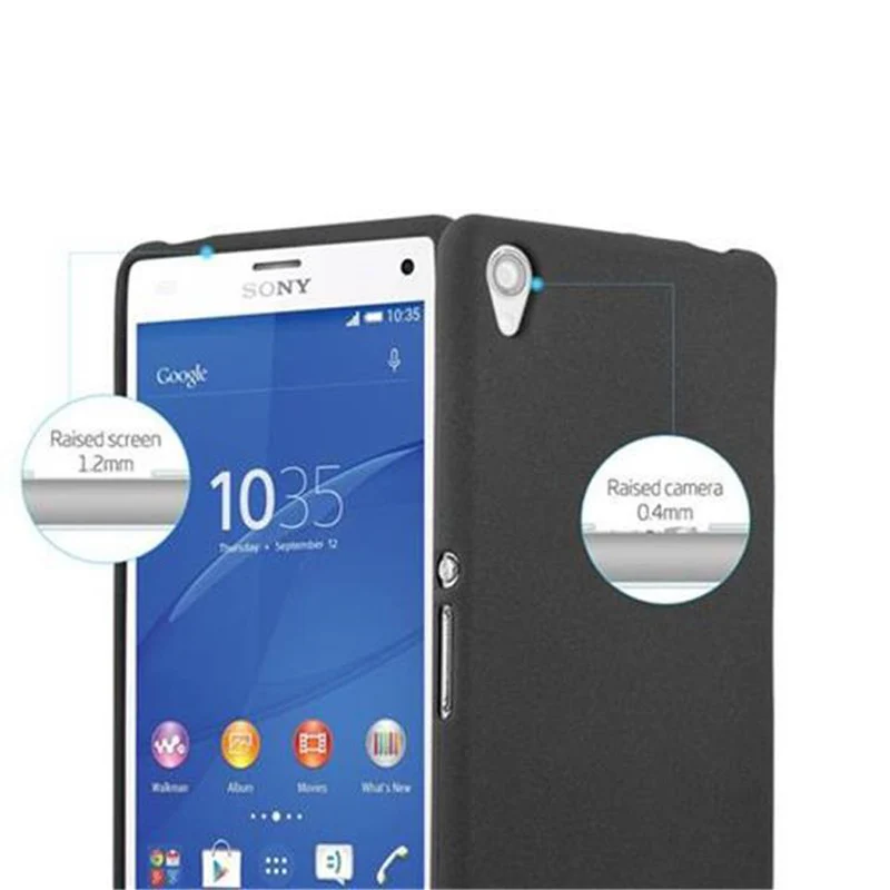 Cadorabo Hülle kompatibel mit Sony Xperia Z3 Schutzhülle aus flexiblem TPU Silikon