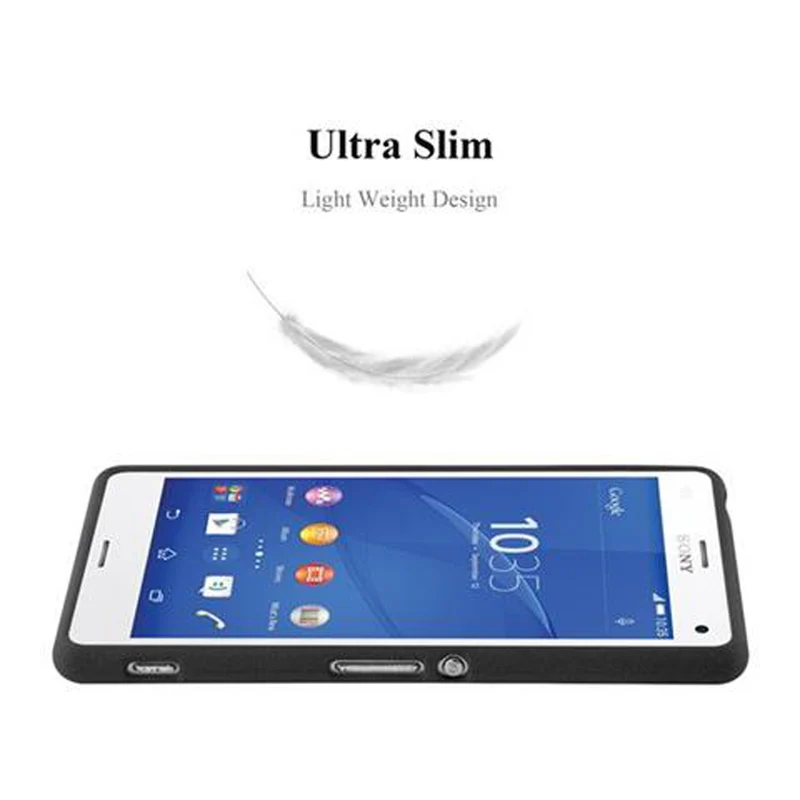 Cadorabo Hülle kompatibel mit Sony Xperia Z3 Schutzhülle aus flexiblem TPU Silikon