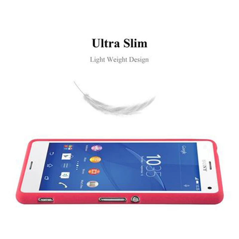Cadorabo Hülle kompatibel mit Sony Xperia Z3 Schutzhülle aus flexiblem TPU Silikon