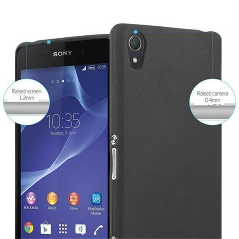 Cadorabo Hülle kompatibel mit Sony Xperia Z2 Schutzhülle aus flexiblem TPU Silikon