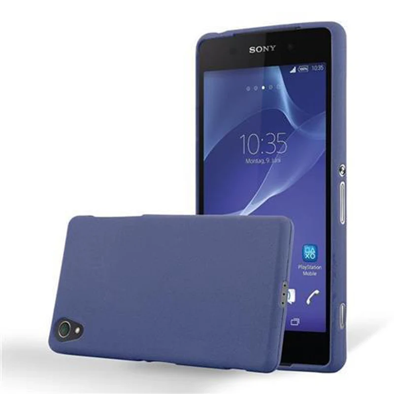 Cadorabo Hülle kompatibel mit Sony Xperia Z1 Schutzhülle aus flexiblem TPU Silikon