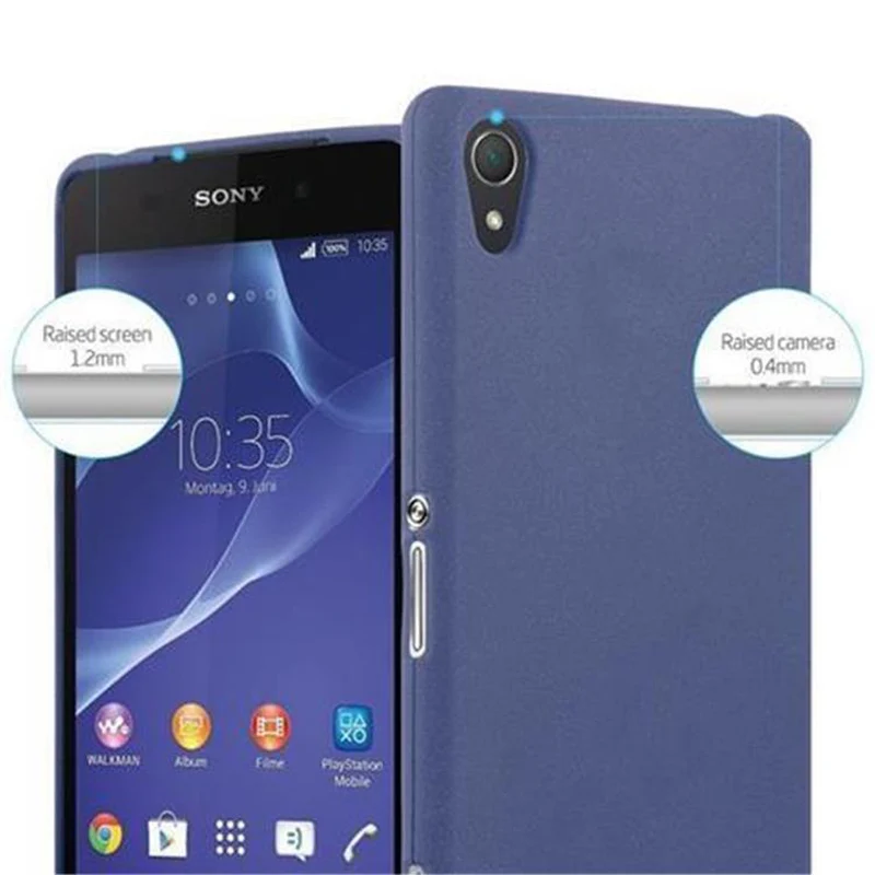 Cadorabo Hülle kompatibel mit Sony Xperia Z1 Schutzhülle aus flexiblem TPU Silikon
