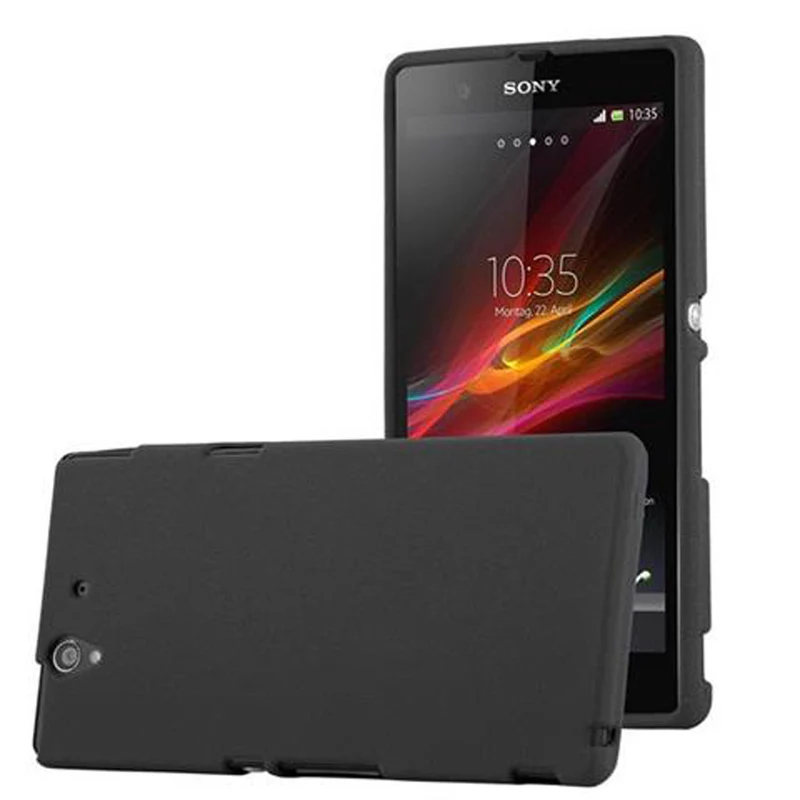 Cadorabo Hülle kompatibel mit Sony Xperia Z Schutzhülle aus flexiblem TPU Silikon