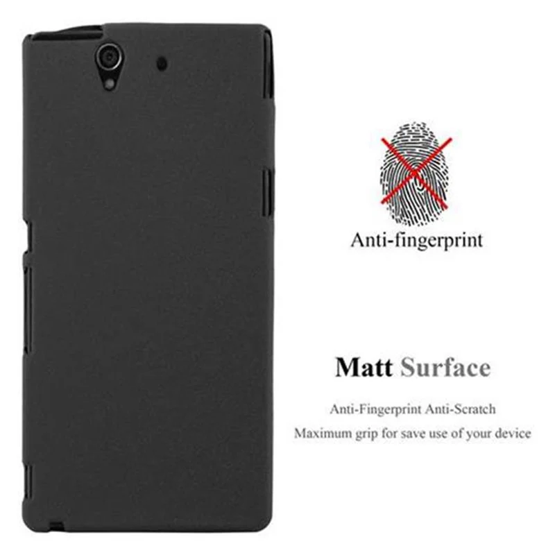 Cadorabo Hülle kompatibel mit Sony Xperia Z Schutzhülle aus flexiblem TPU Silikon