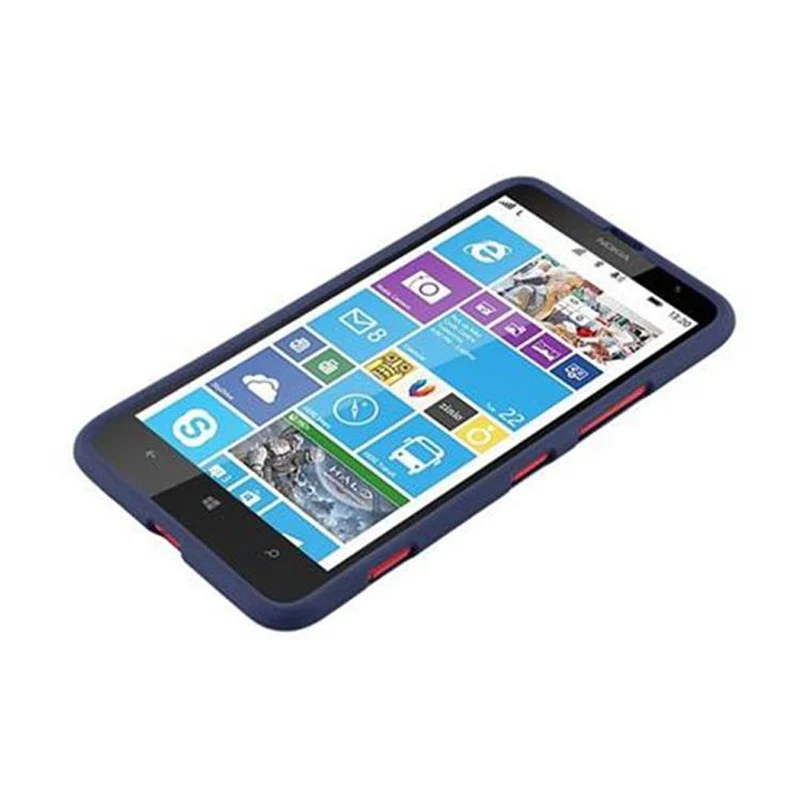 Cadorabo Hülle kompatibel mit Nokia Lumia 1320 Schutzhülle aus flexiblem TPU Silikon
