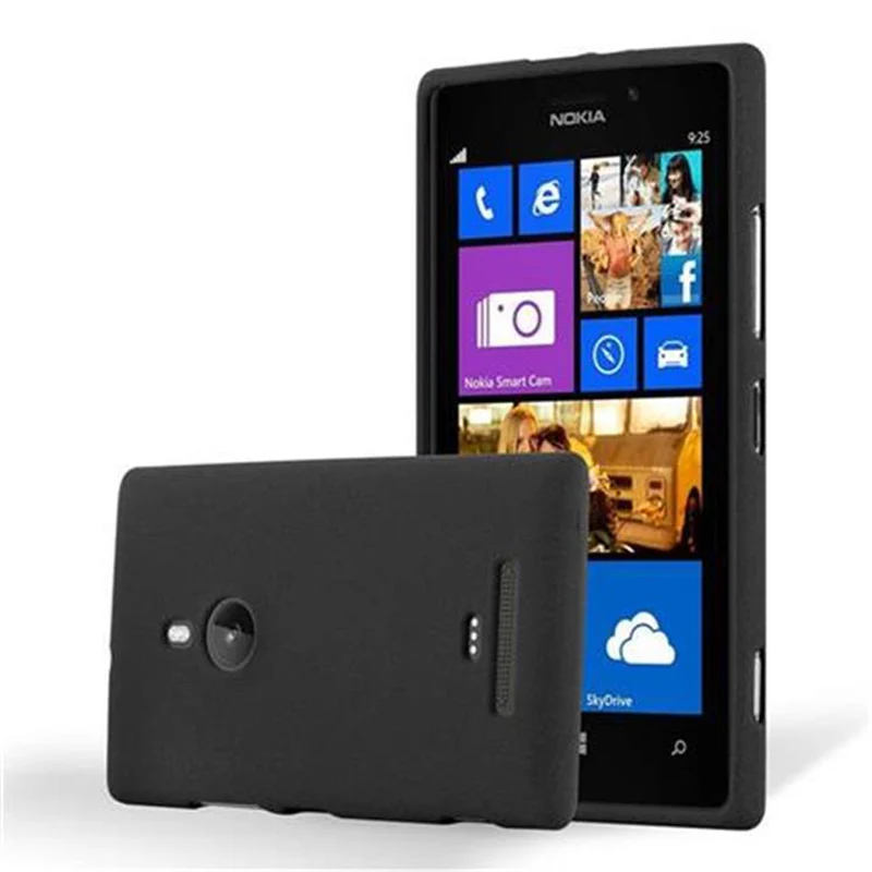 Cadorabo Hülle kompatibel mit Nokia Lumia 925 Schutzhülle aus flexiblem TPU Silikon