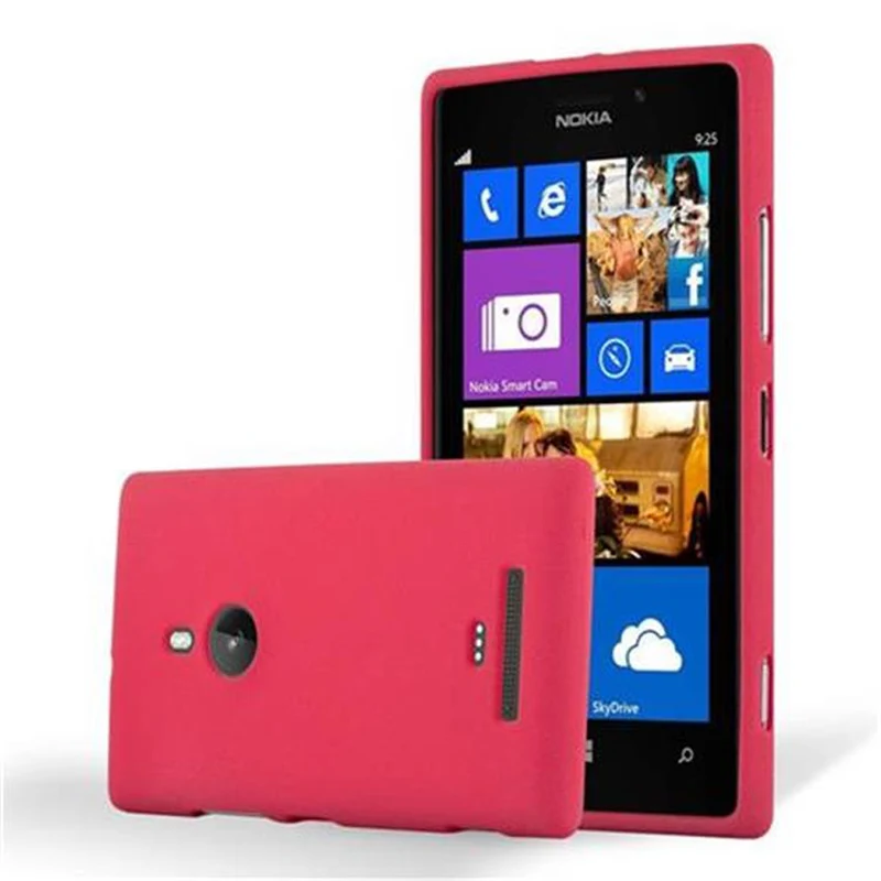 Cadorabo Hülle kompatibel mit Nokia Lumia 925 Schutzhülle aus flexiblem TPU Silikon