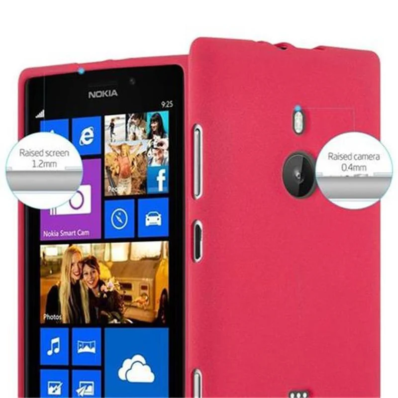 Cadorabo Hülle kompatibel mit Nokia Lumia 925 Schutzhülle aus flexiblem TPU Silikon