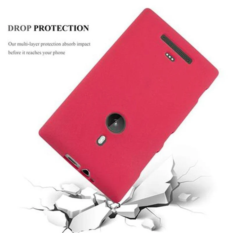 Cadorabo Hülle kompatibel mit Nokia Lumia 925 Schutzhülle aus flexiblem TPU Silikon