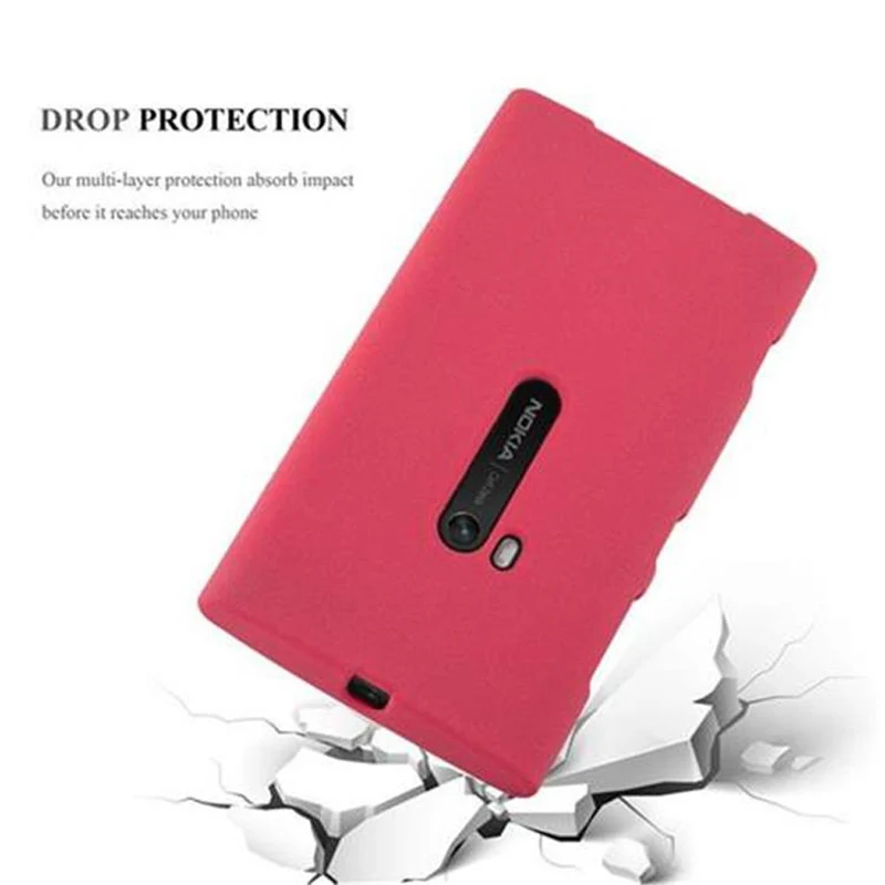 Cadorabo Hülle kompatibel mit Nokia Lumia 920 Schutzhülle aus flexiblem TPU Silikon
