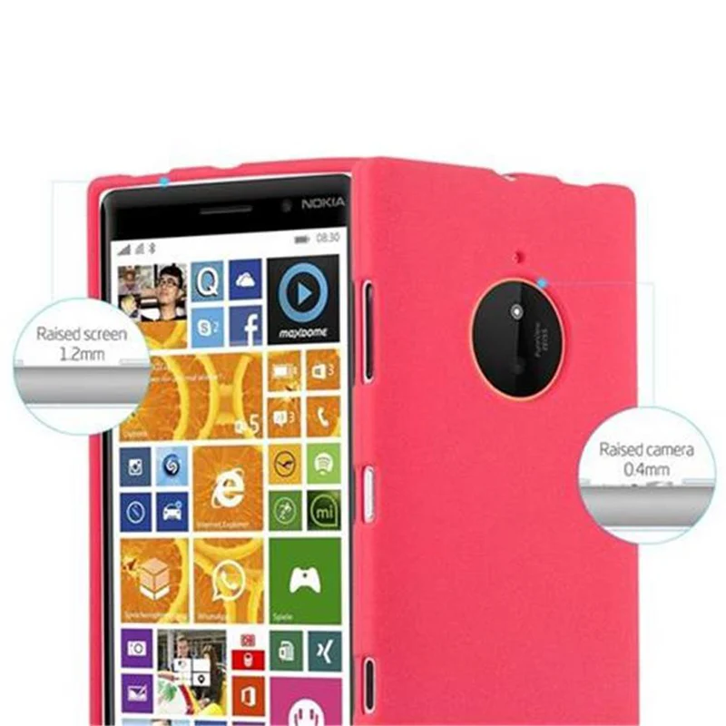 Cadorabo Hülle kompatibel mit Nokia Lumia 830 Schutzhülle aus flexiblem TPU Silikon