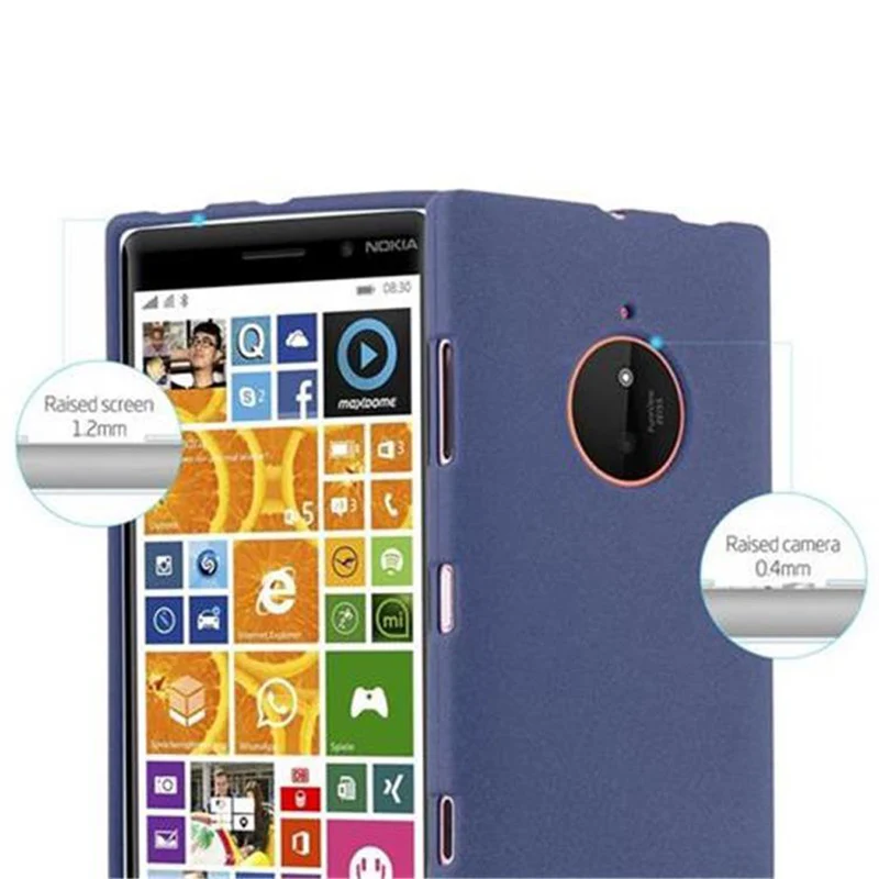 Cadorabo Hülle kompatibel mit Nokia Lumia 830 Schutzhülle aus flexiblem TPU Silikon