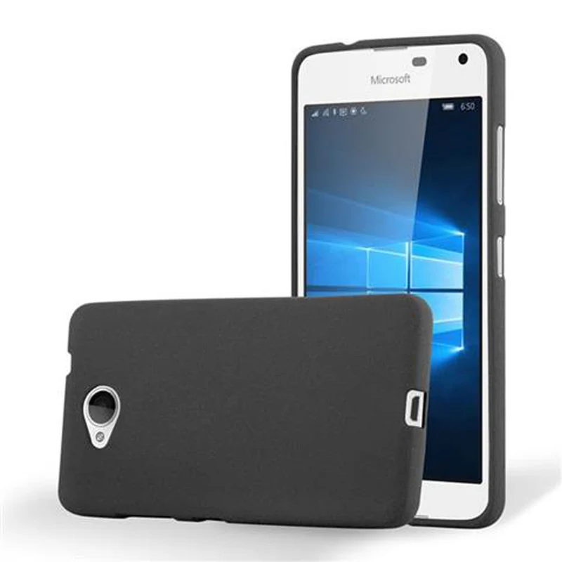 Cadorabo Hülle kompatibel mit Nokia Lumia 650 Schutzhülle aus flexiblem TPU Silikon