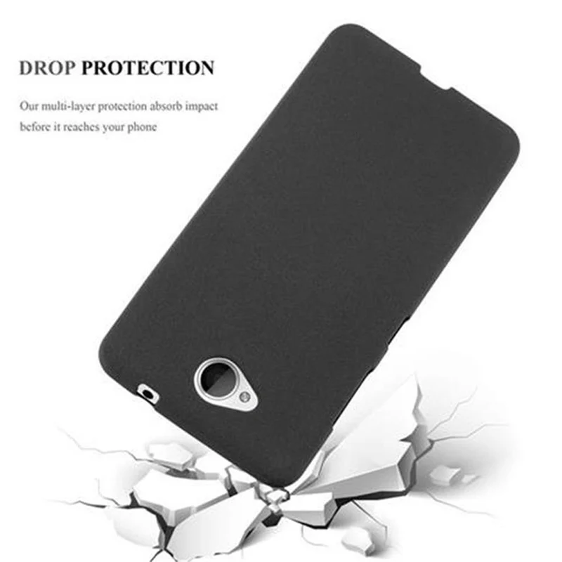 Cadorabo Hülle kompatibel mit Nokia Lumia 650 Schutzhülle aus flexiblem TPU Silikon