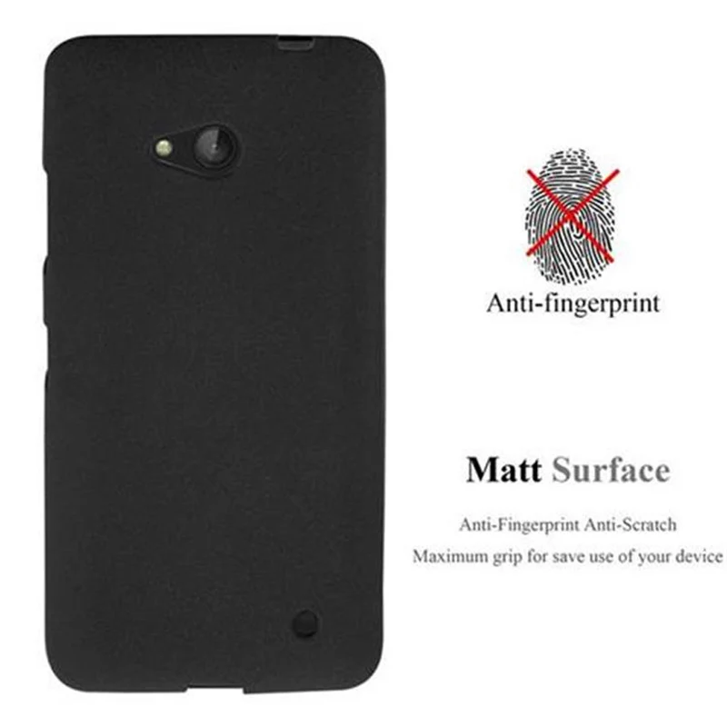 Cadorabo Hülle kompatibel mit Nokia Lumia 640 Schutzhülle aus flexiblem TPU Silikon