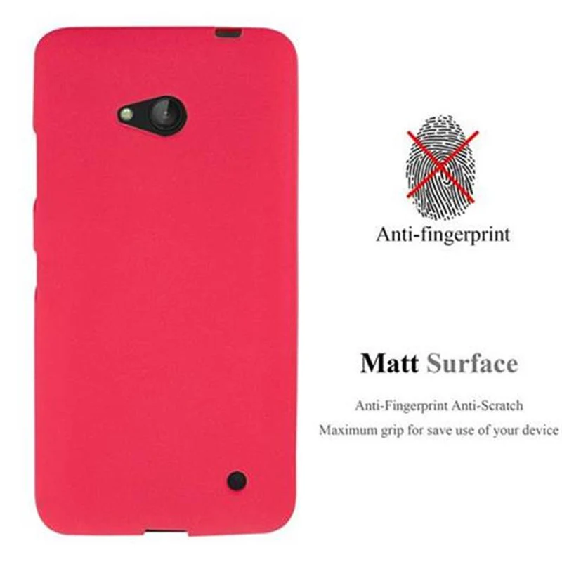 Cadorabo Hülle kompatibel mit Nokia Lumia 640 Schutzhülle aus flexiblem TPU Silikon