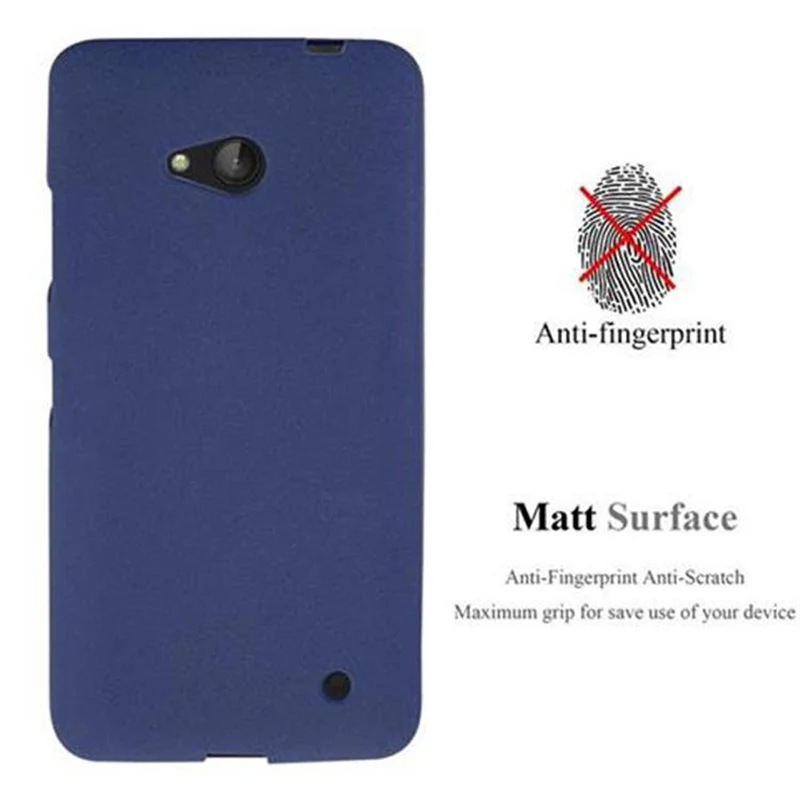 Cadorabo Hülle kompatibel mit Nokia Lumia 640 Schutzhülle aus flexiblem TPU Silikon