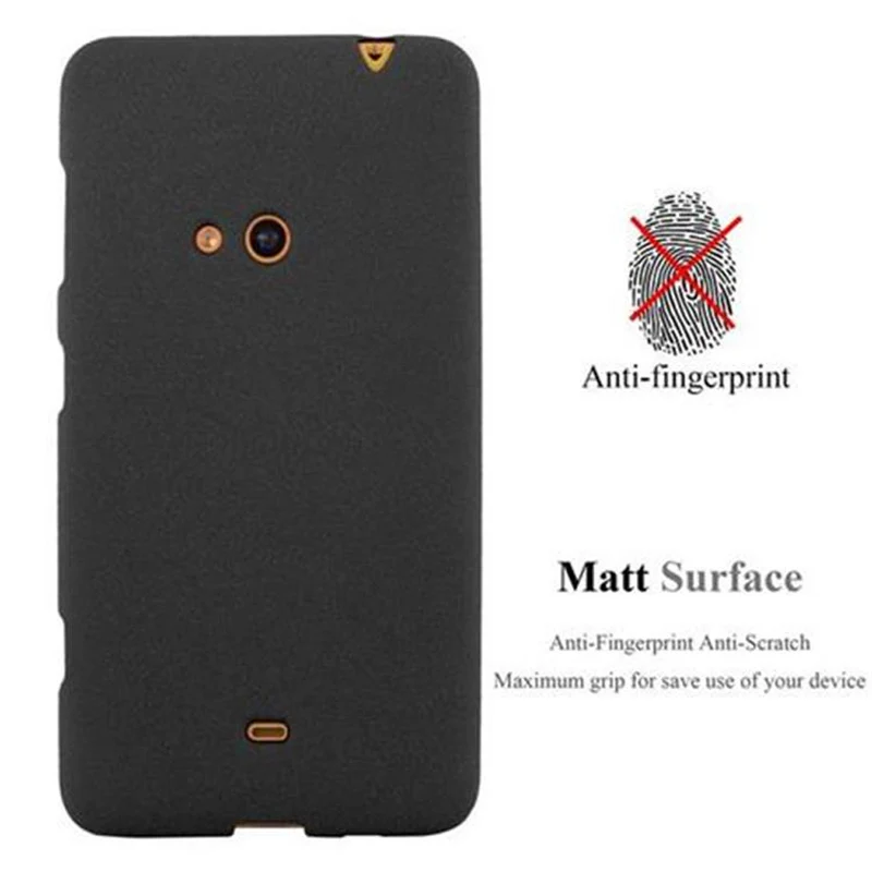 Cadorabo Hülle kompatibel mit Nokia Lumia 625 Schutzhülle aus flexiblem TPU Silikon