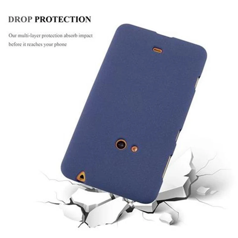 Cadorabo Hülle kompatibel mit Nokia Lumia 625 Schutzhülle aus flexiblem TPU Silikon