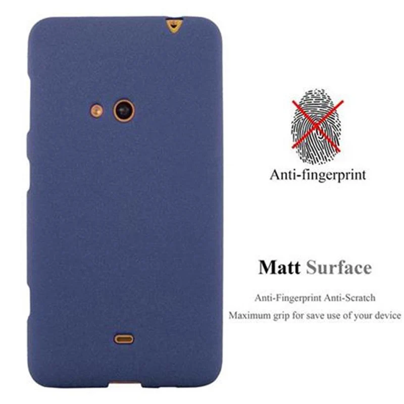 Cadorabo Hülle kompatibel mit Nokia Lumia 625 Schutzhülle aus flexiblem TPU Silikon