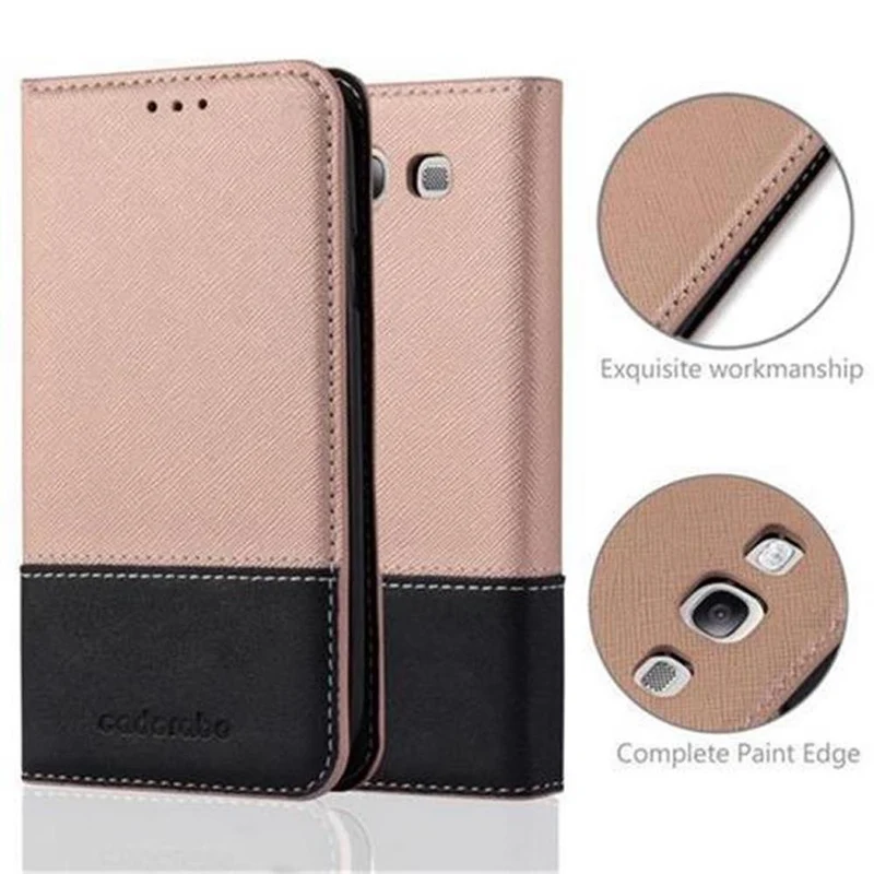 Cadorabo Hülle kompatibel mit Samsung Galaxy S3 / S3 NEO Schutzhülle mit Magnetverschluss, Standfunktion und Kartenfach
