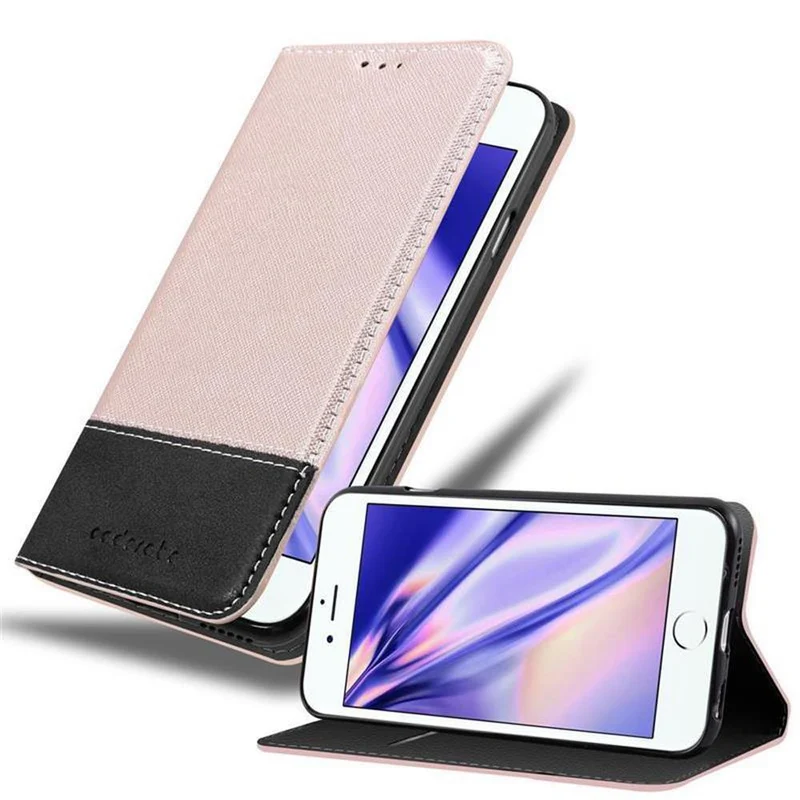 Cadorabo Hülle kompatibel mit Apple iPhone 6 / 6S Schutzhülle mit Magnetverschluss, Standfunktion und Kartenfach