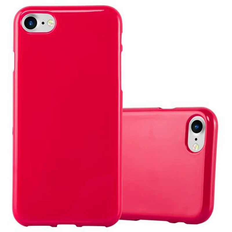 Cadorabo Hülle kompatibel mit Apple iPhone 7 / 7S / 8 / SE 2020 Schutzhülle aus flexiblem TPU Silikon