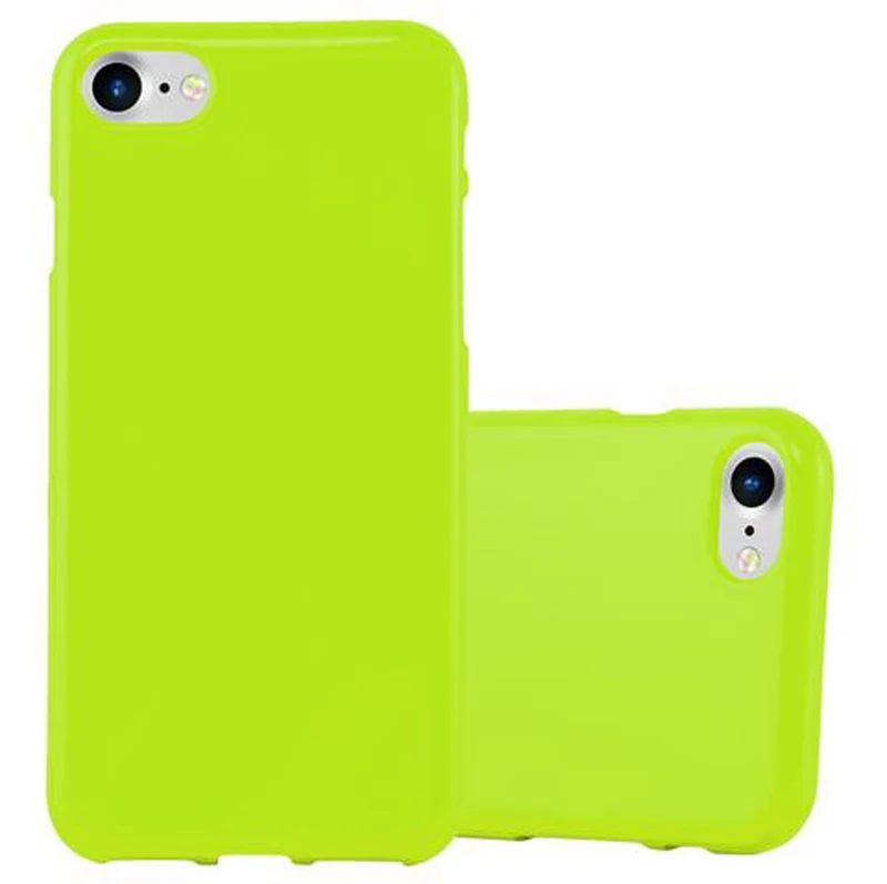 Cadorabo Hülle kompatibel mit Apple iPhone 7 / 7S / 8 / SE 2020 Schutzhülle aus flexiblem TPU Silikon