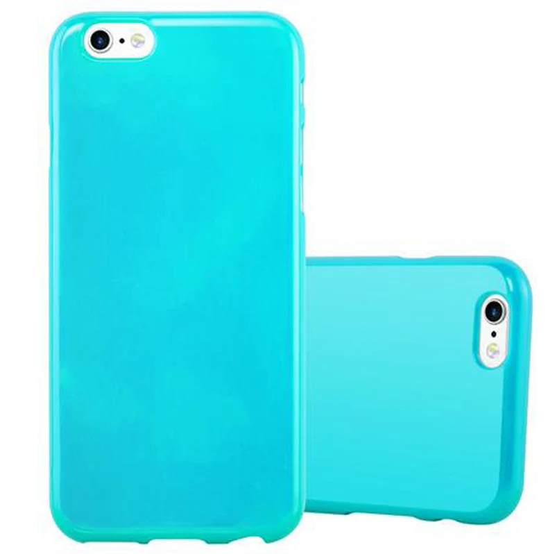 Cadorabo Hülle kompatibel mit Apple iPhone 6 / 6S Schutzhülle aus flexiblem TPU Silikon