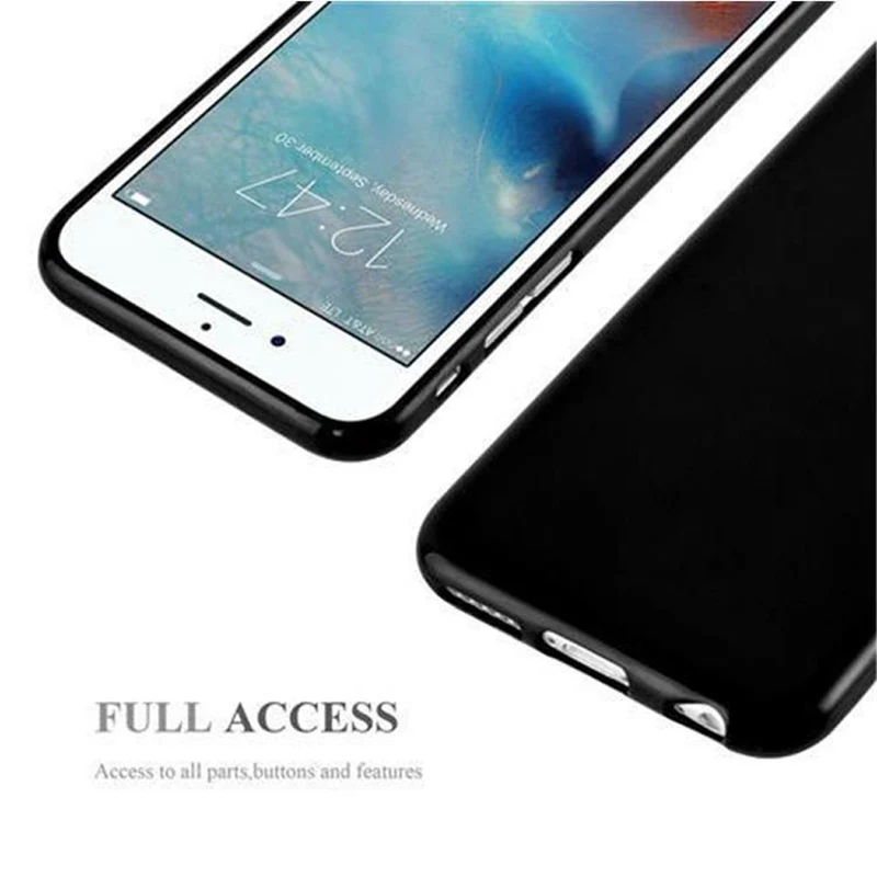 Cadorabo Hülle kompatibel mit Apple iPhone 6 / 6S Schutzhülle aus flexiblem TPU Silikon
