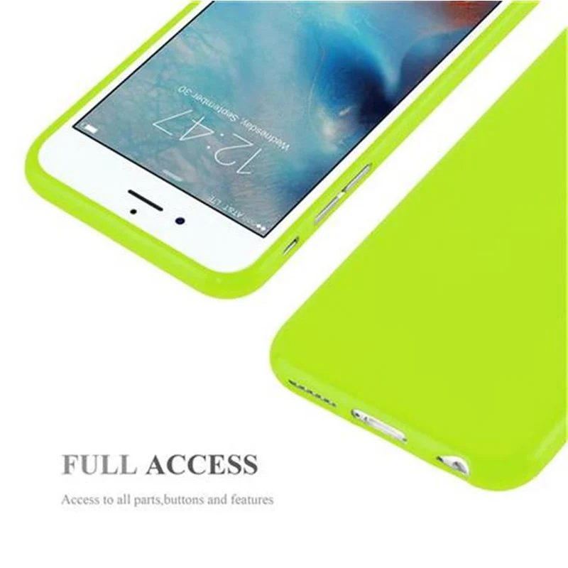 Cadorabo Hülle kompatibel mit Apple iPhone 6 / 6S Schutzhülle aus flexiblem TPU Silikon
