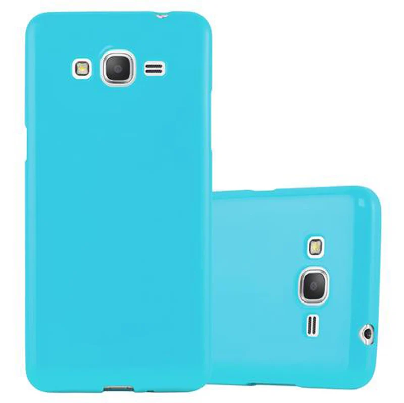 Cadorabo Hülle kompatibel mit Samsung Galaxy GRAND PRIME Schutzhülle aus flexiblem TPU Silikon