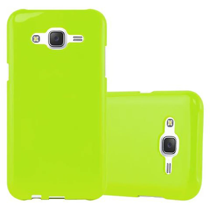 Cadorabo Hülle kompatibel mit Samsung Galaxy J5 2015 Schutzhülle aus flexiblem TPU Silikon