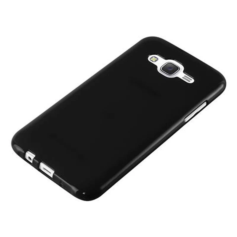 Cadorabo Hülle kompatibel mit Samsung Galaxy J5 2015 Schutzhülle aus flexiblem TPU Silikon