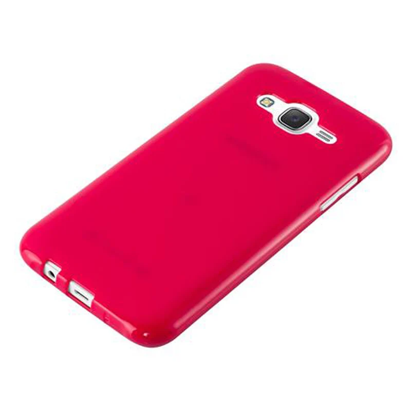 Cadorabo Hülle kompatibel mit Samsung Galaxy J5 2015 Schutzhülle aus flexiblem TPU Silikon