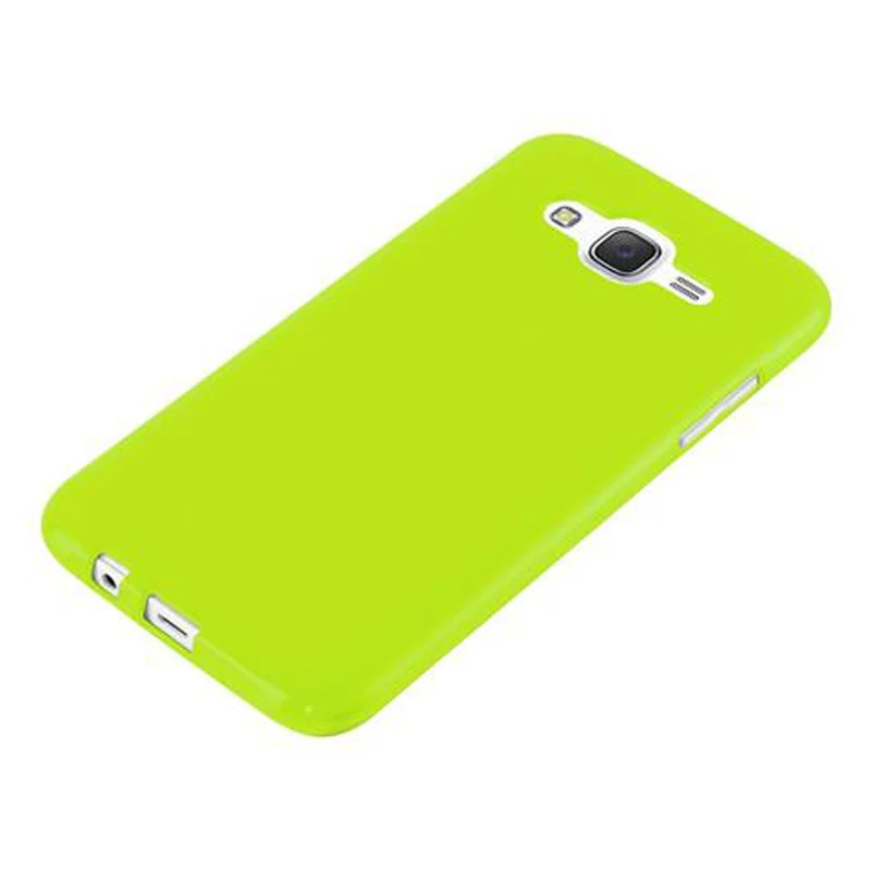 Cadorabo Hülle kompatibel mit Samsung Galaxy J5 2015 Schutzhülle aus flexiblem TPU Silikon