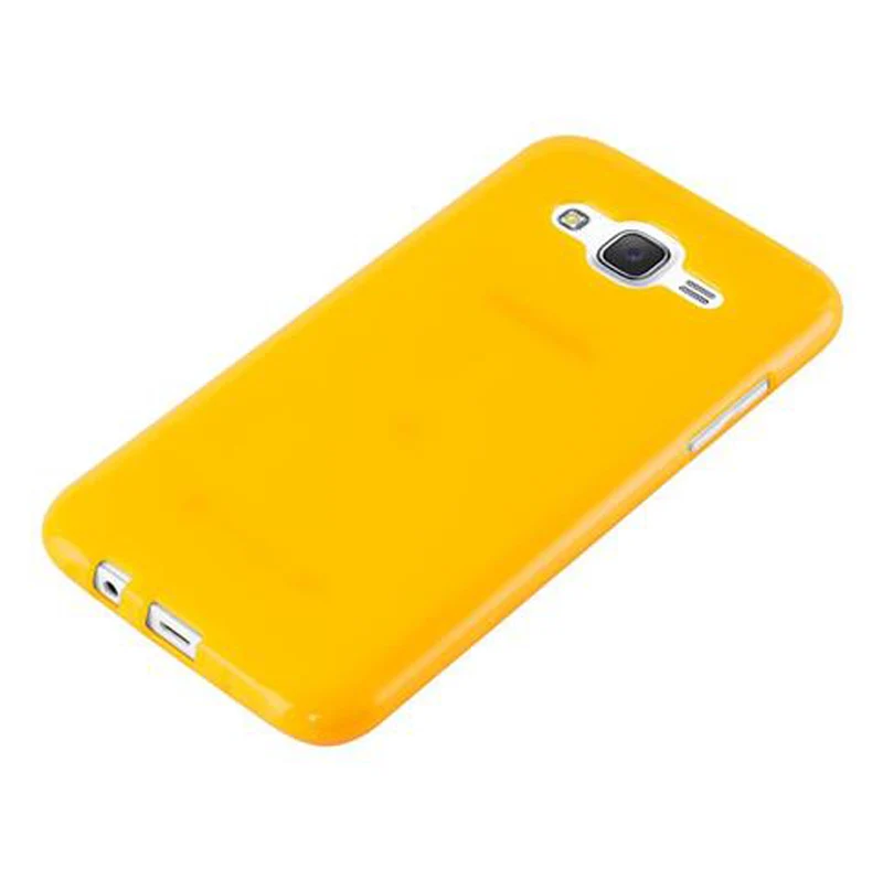 Cadorabo Hülle kompatibel mit Samsung Galaxy J5 2015 Schutzhülle aus flexiblem TPU Silikon