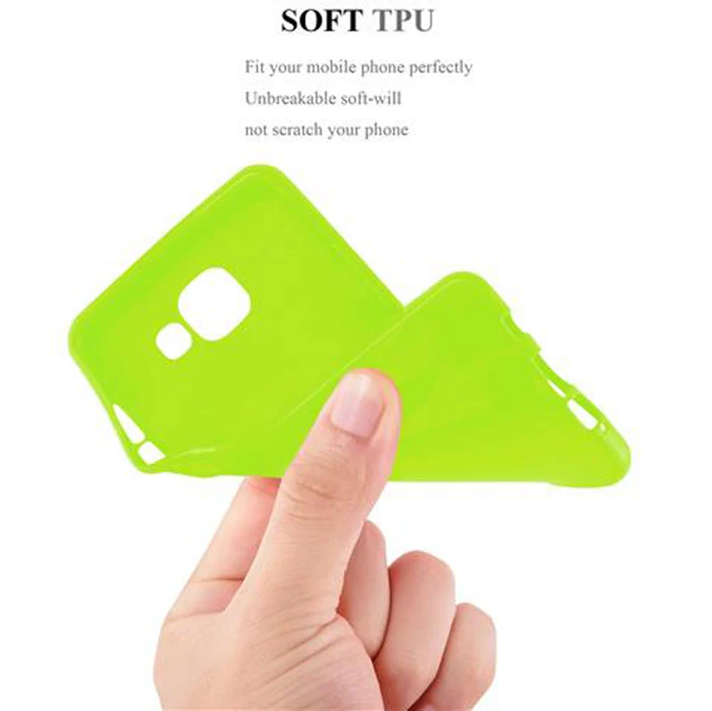 Cadorabo Hülle kompatibel mit Samsung Galaxy J1 2015 Schutzhülle aus flexiblem TPU Silikon
