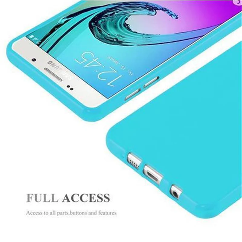 Cadorabo Hülle kompatibel mit Samsung Galaxy A5 2015 Schutzhülle aus flexiblem TPU Silikon