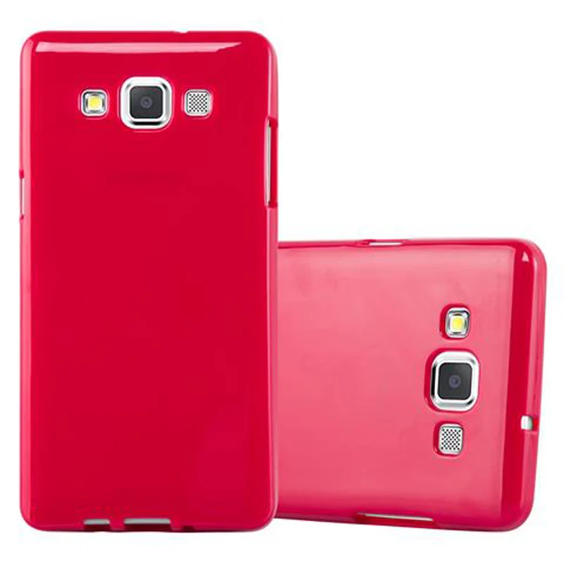 Cadorabo Hülle kompatibel mit Samsung Galaxy A5 2015 Schutzhülle aus flexiblem TPU Silikon