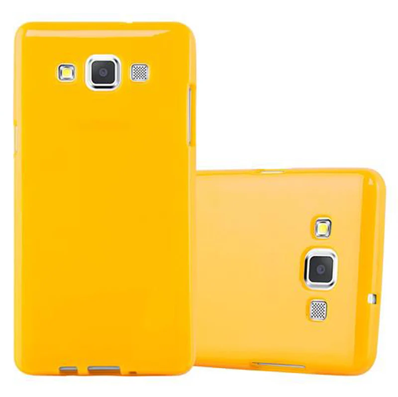 Cadorabo Hülle kompatibel mit Samsung Galaxy A5 2015 Schutzhülle aus flexiblem TPU Silikon