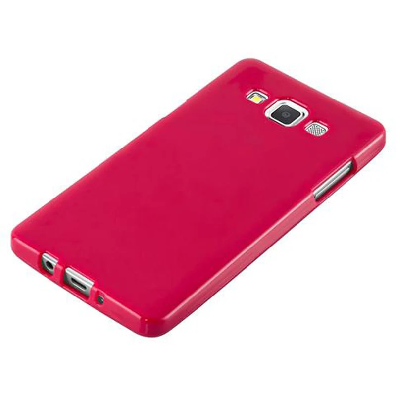 Cadorabo Hülle kompatibel mit Samsung Galaxy A5 2015 Schutzhülle aus flexiblem TPU Silikon