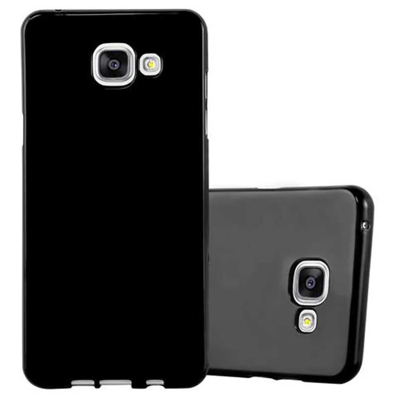 Cadorabo Hülle kompatibel mit Samsung Galaxy A3 2016 Schutzhülle aus flexiblem TPU Silikon