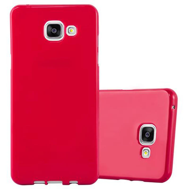 Cadorabo Hülle kompatibel mit Samsung Galaxy A3 2016 Schutzhülle aus flexiblem TPU Silikon