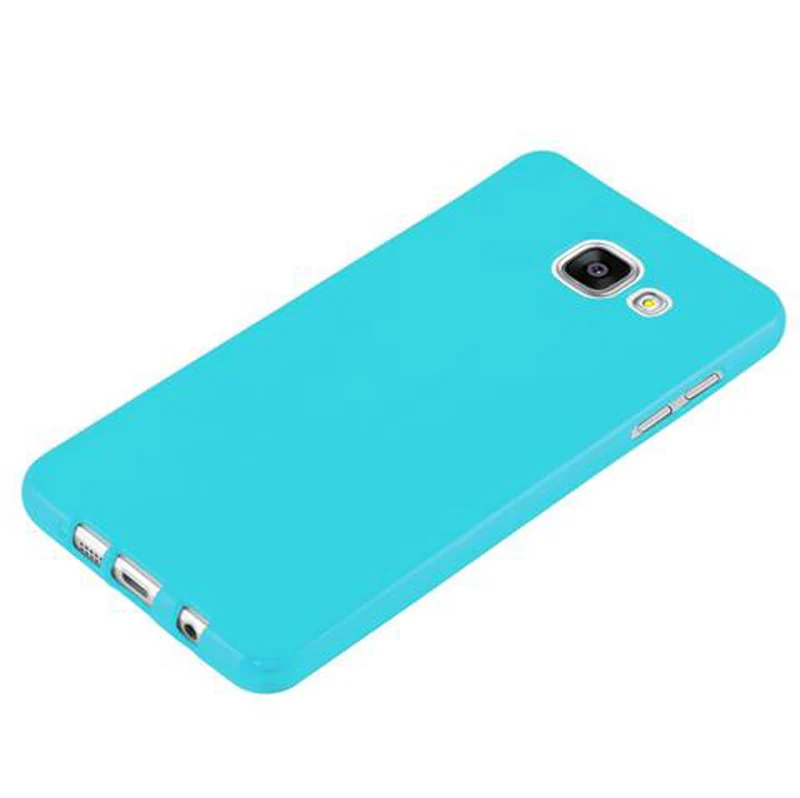 Cadorabo Hülle kompatibel mit Samsung Galaxy A3 2016 Schutzhülle aus flexiblem TPU Silikon