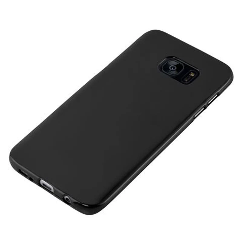 Cadorabo Hülle kompatibel mit Samsung Galaxy S7 EDGE Schutzhülle aus flexiblem TPU Silikon