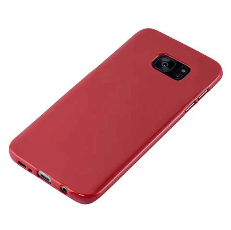 Cadorabo Hülle kompatibel mit Samsung Galaxy S7 EDGE Schutzhülle aus flexiblem TPU Silikon