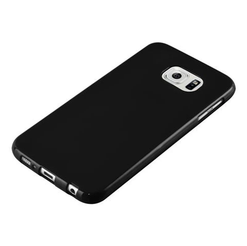 Cadorabo Hülle kompatibel mit Samsung Galaxy S6 Schutzhülle aus flexiblem TPU Silikon